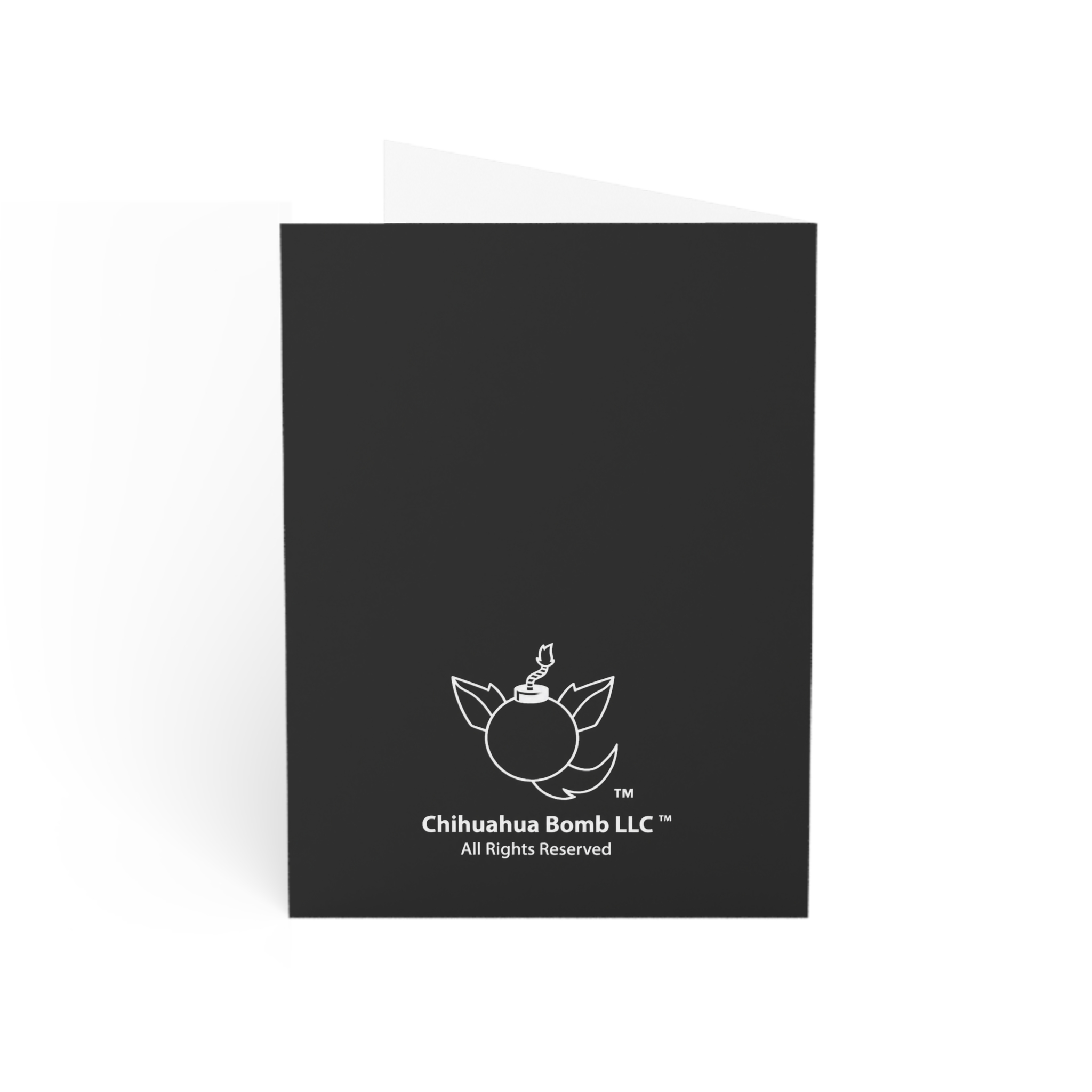 Chihuahuabomb Greeting Card — "I Hope Your Day Is Da Bomb" Funny Pet Pun Card - Image 3