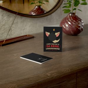 Chihuahuabomb Greeting Card — "I Hope Your Day Is Da Bomb" Funny Pet Pun Card